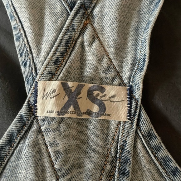 NWOT Powder Blue We The Free Overalls XS - Picture 3 of 3